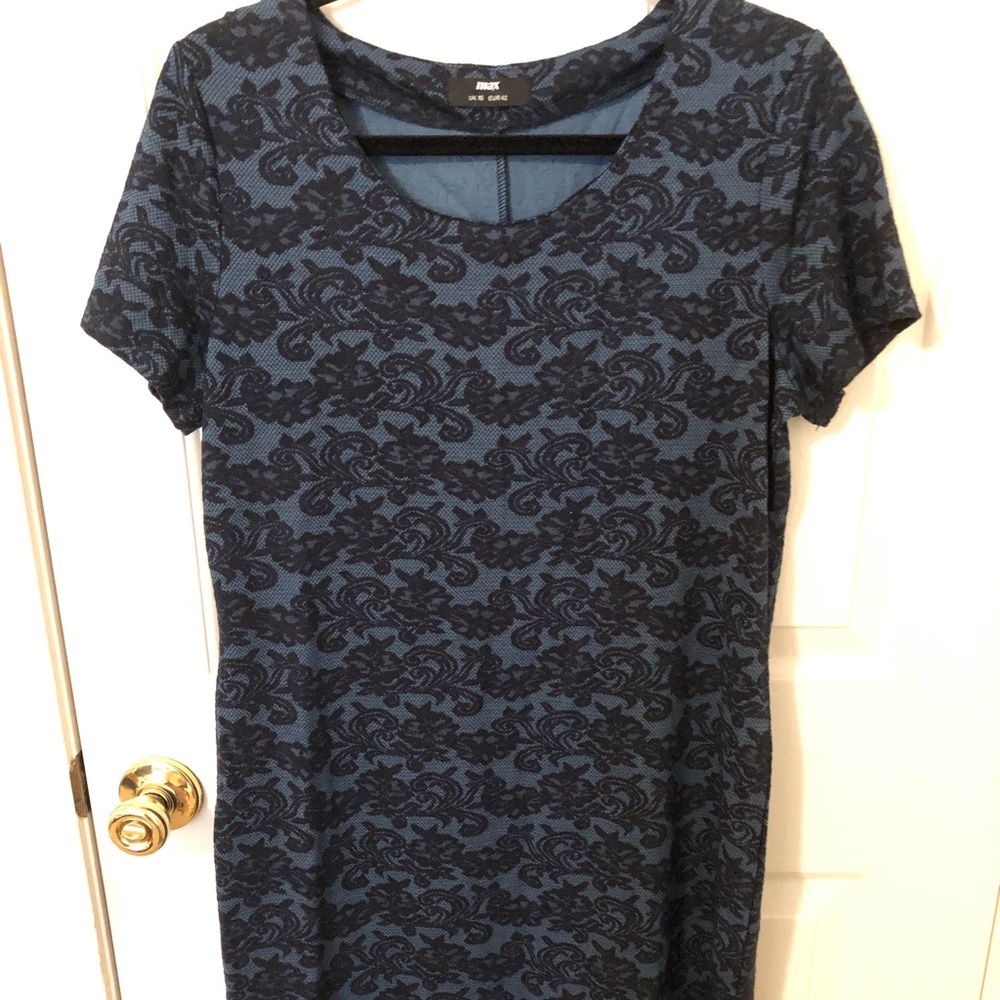 Women’s blue dress